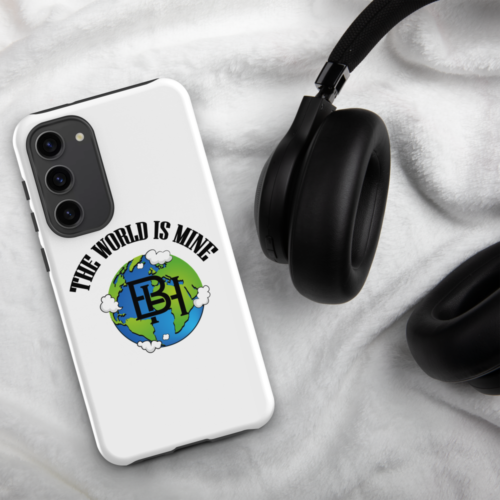 Tough case for Samsung® The World Is Mine