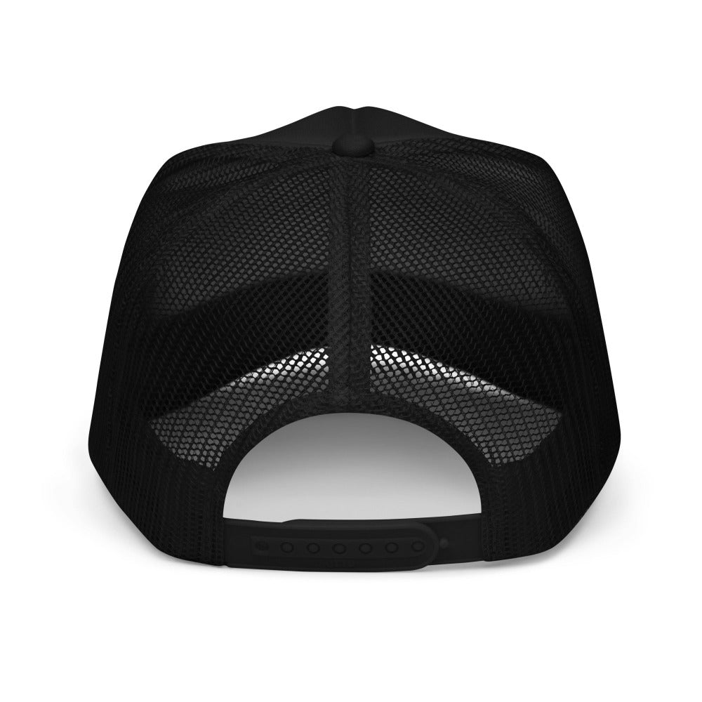 Brotherhood trucker hat , back